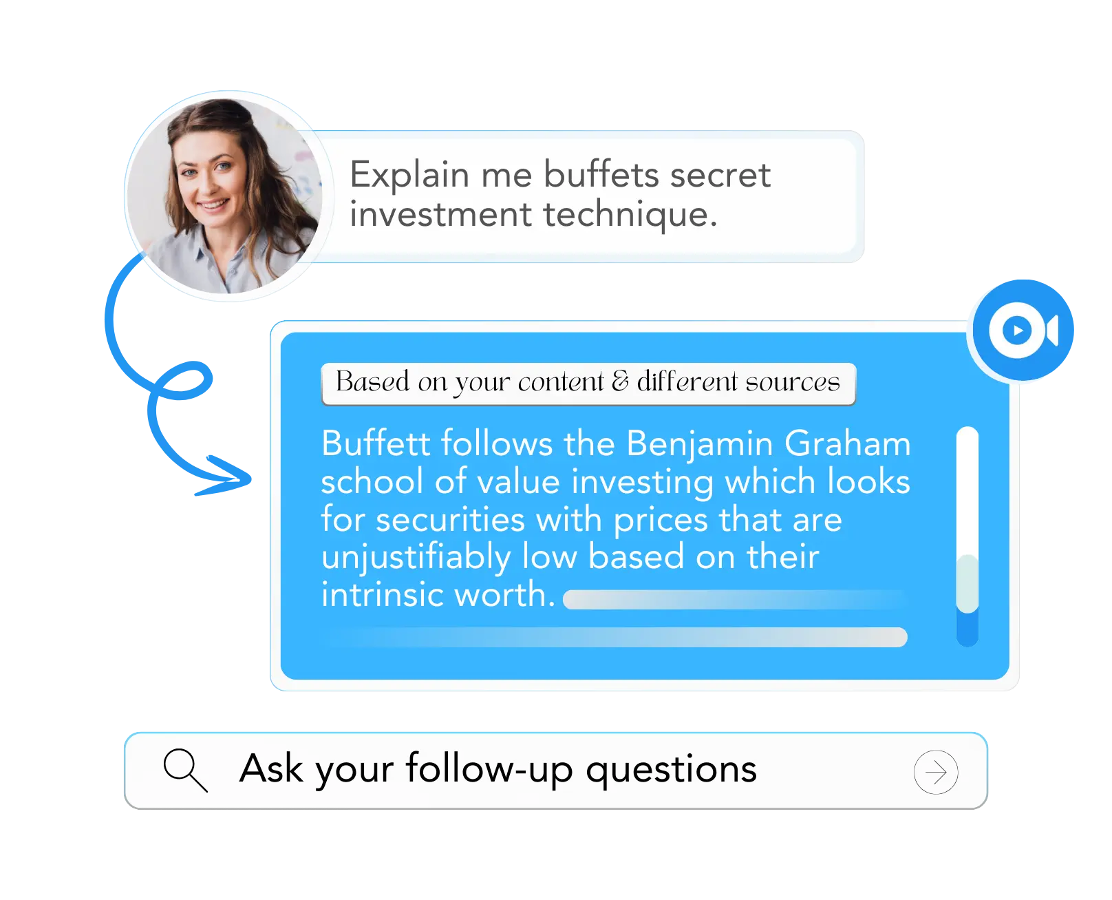 Ask Follow Up Questions demo