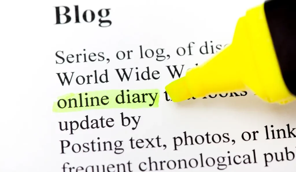 start a personal blog