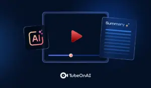 AI summarizing videos