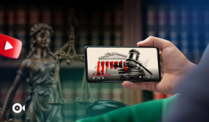 Lawyer is watching YouTube videos to learn & stay up to date about law industry