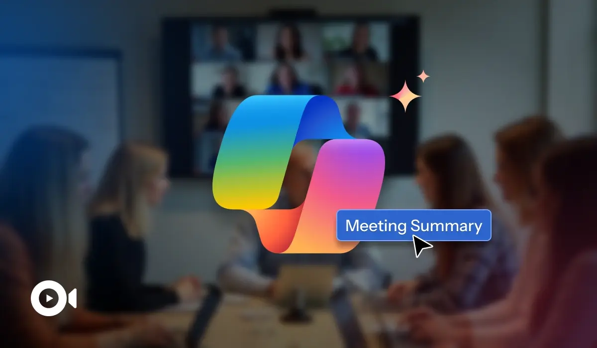 Summarize teams meeting using co-pilot