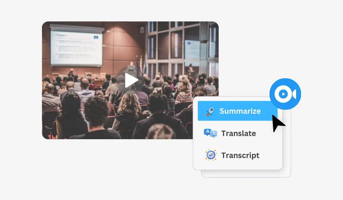 turning video lecture into notes with AI
