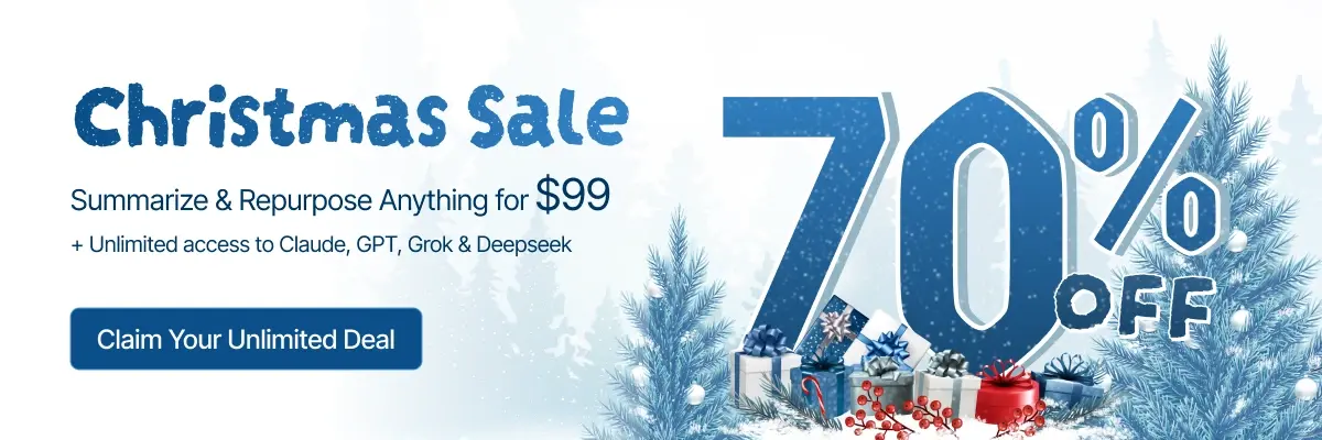 Sale banner TubeOnAI